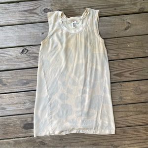 L’Ogan Silk and Organic Cotton Giraffe Slip Mini Dress